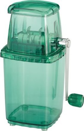 Cilio Ręczna kruszarka do lodu, 12 x 16 x 23,5 cm, zielona Basic / Cilio