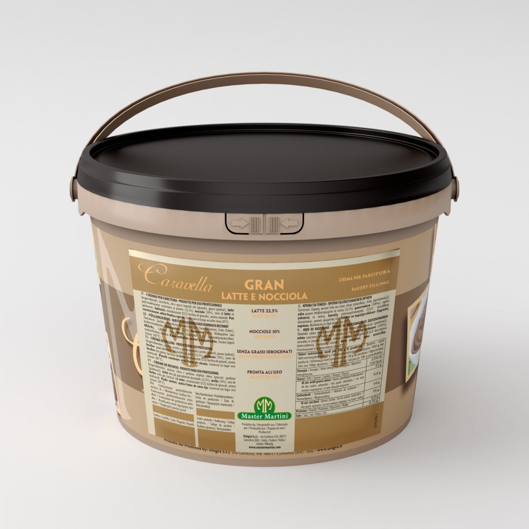 Master Martini Krem orzechowo mleczny wysokogatunkowy AX52DC 5KG