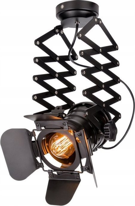 Lampa wisząca MAXXLLC LAMPA SUFITOWA WISZĄCA CZARNA Retro STUDIO