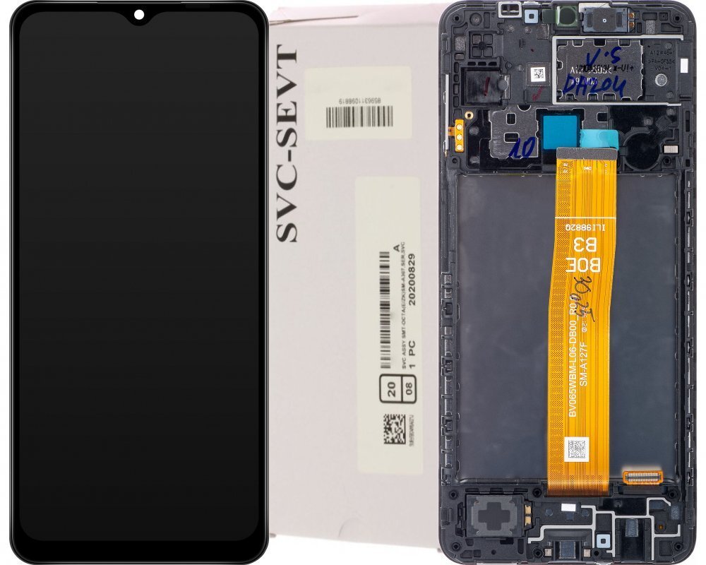 Oryginalny wyświetlacz Samsung A12 A127 SERVICEPACK