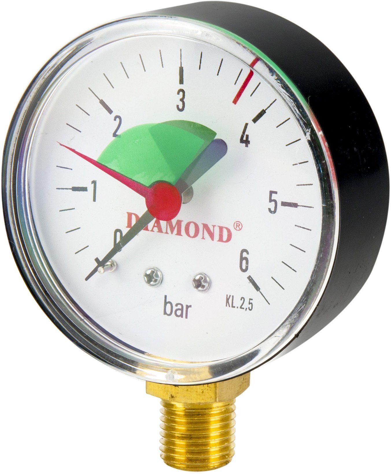 Diamond ciśnieniomierz TYP:418 63 mm ART.418.63-10.