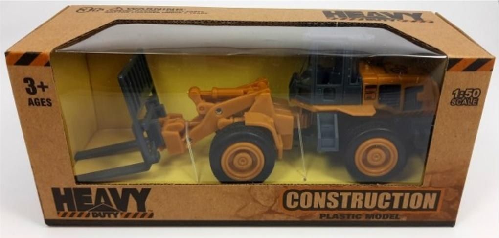 Daffi Pojazd budowlany - wózek widłowy metalowy