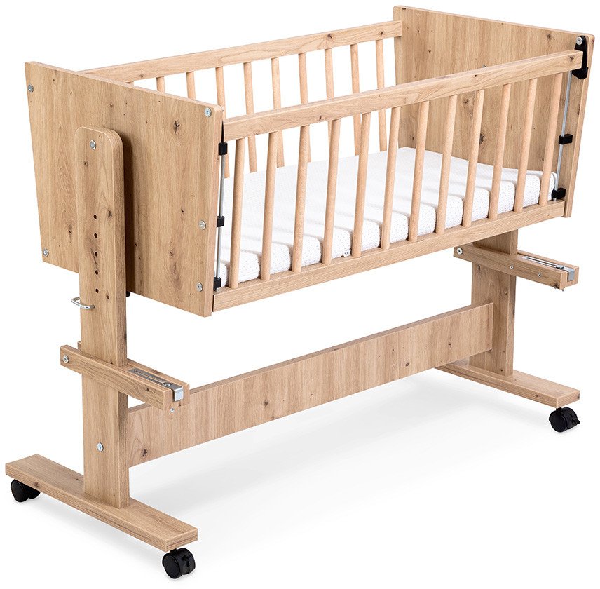 Łóżeczko dostawne 89x40 ZOYA 5w1 dąb