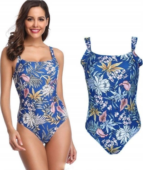 Jednoczęściowy strój kąpielowy blue body L