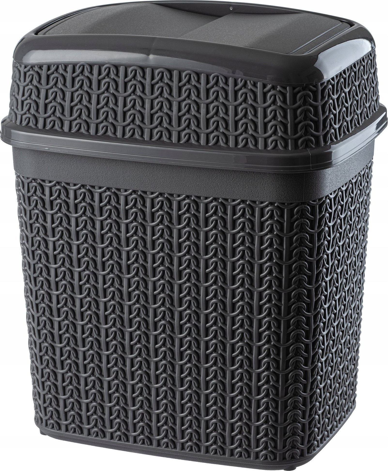 Kosz na śmieci Kadax uchylny grafitowy