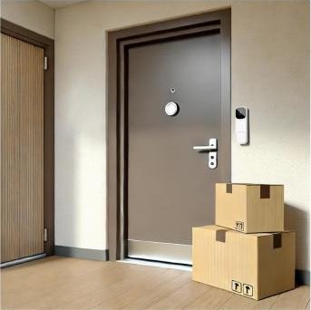 Inteligentny Wideodomofon Dzwonek Wideo Woox R4331 - Smart Home, Noktowizor, Full HD