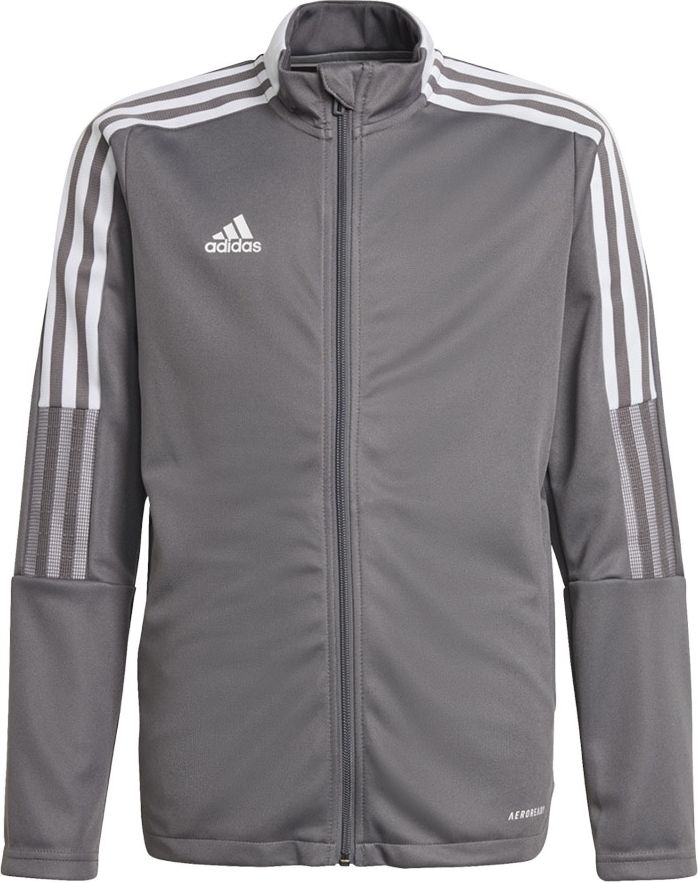 Adidas Bluza adidas TIRO 21 Track Jacket Junior GM7311 GM7311 szary 128 cm