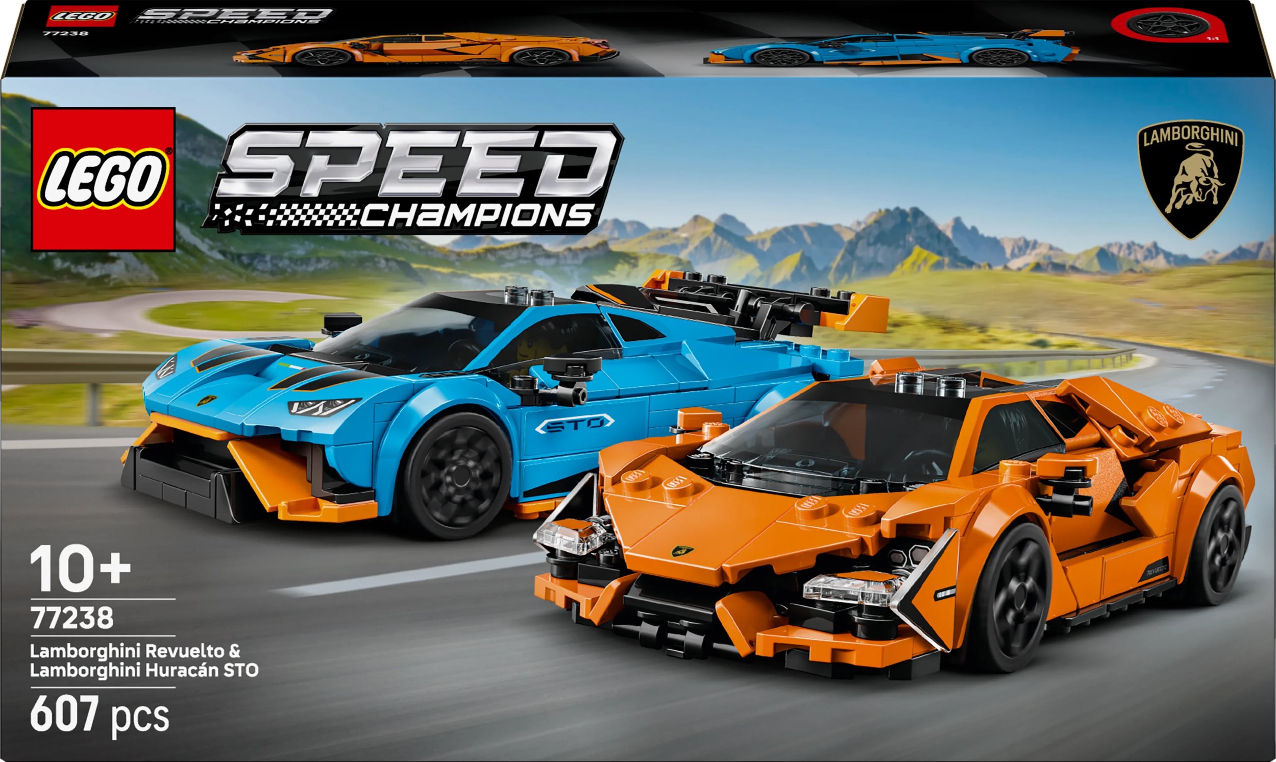 Speed champions Lamborghini Revuelto i Huracán STO (77238)