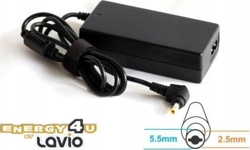 Zasilacz do laptopa Energy4U Energy4U PA17 20V / 3.25A (5.5x2.5mm) 65W, zasilacz do notebooka / laptopa Fujitsu-Siemens