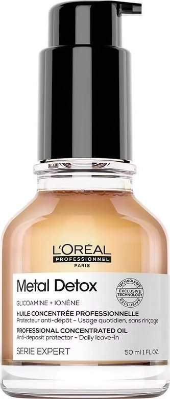 L’Oreal Paris Loreal Professionnel Metal Detox Skoncentrowany olejek do włosów, 50ml