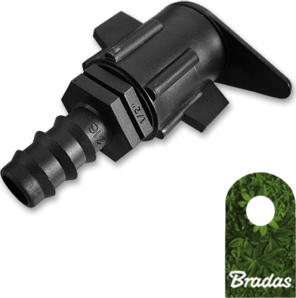 Bradas Wpinka do flat węża z wtykiem na wąż 16mm Bradas 7249