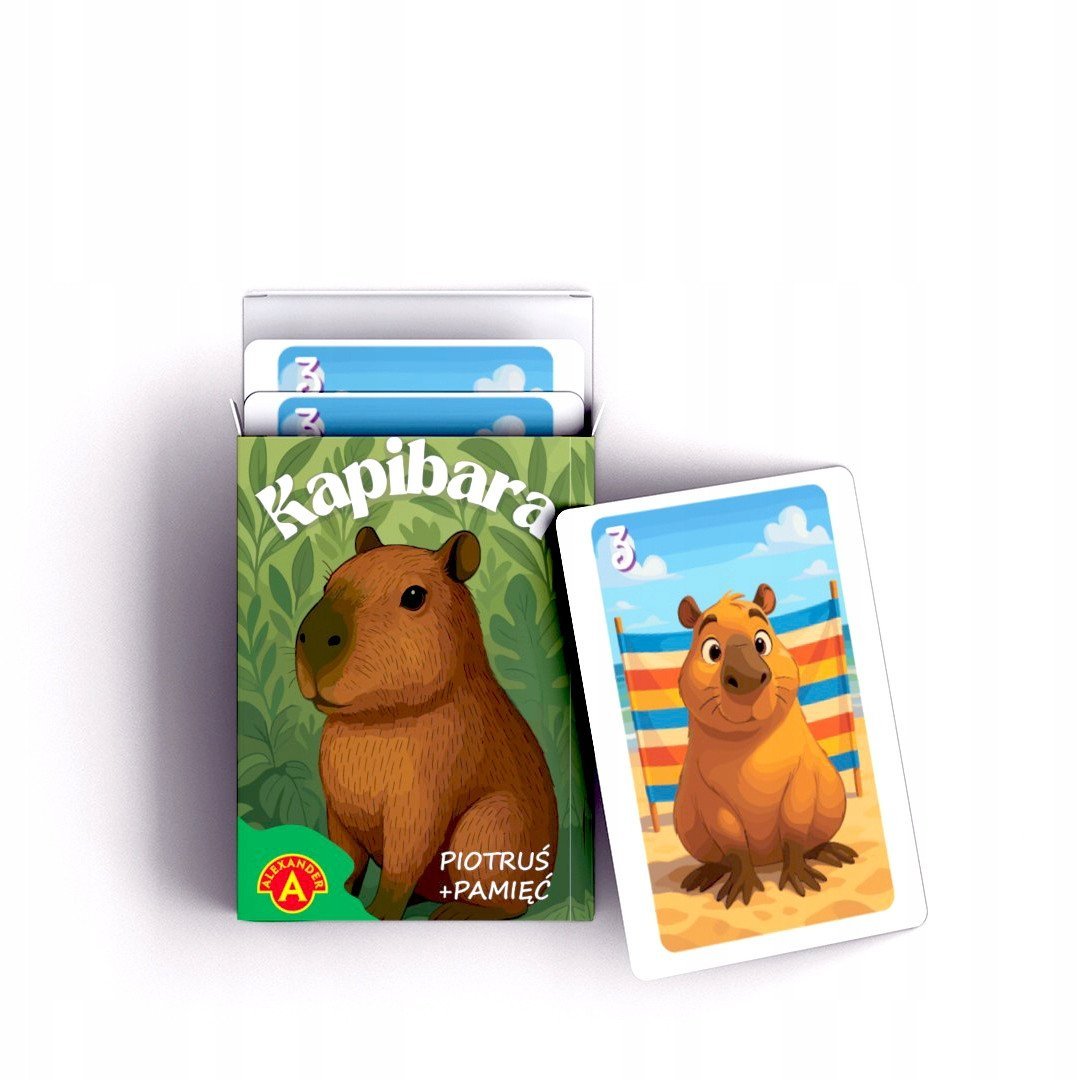 KARTY DO GRY PIOTRUS KAPIBARA PUD