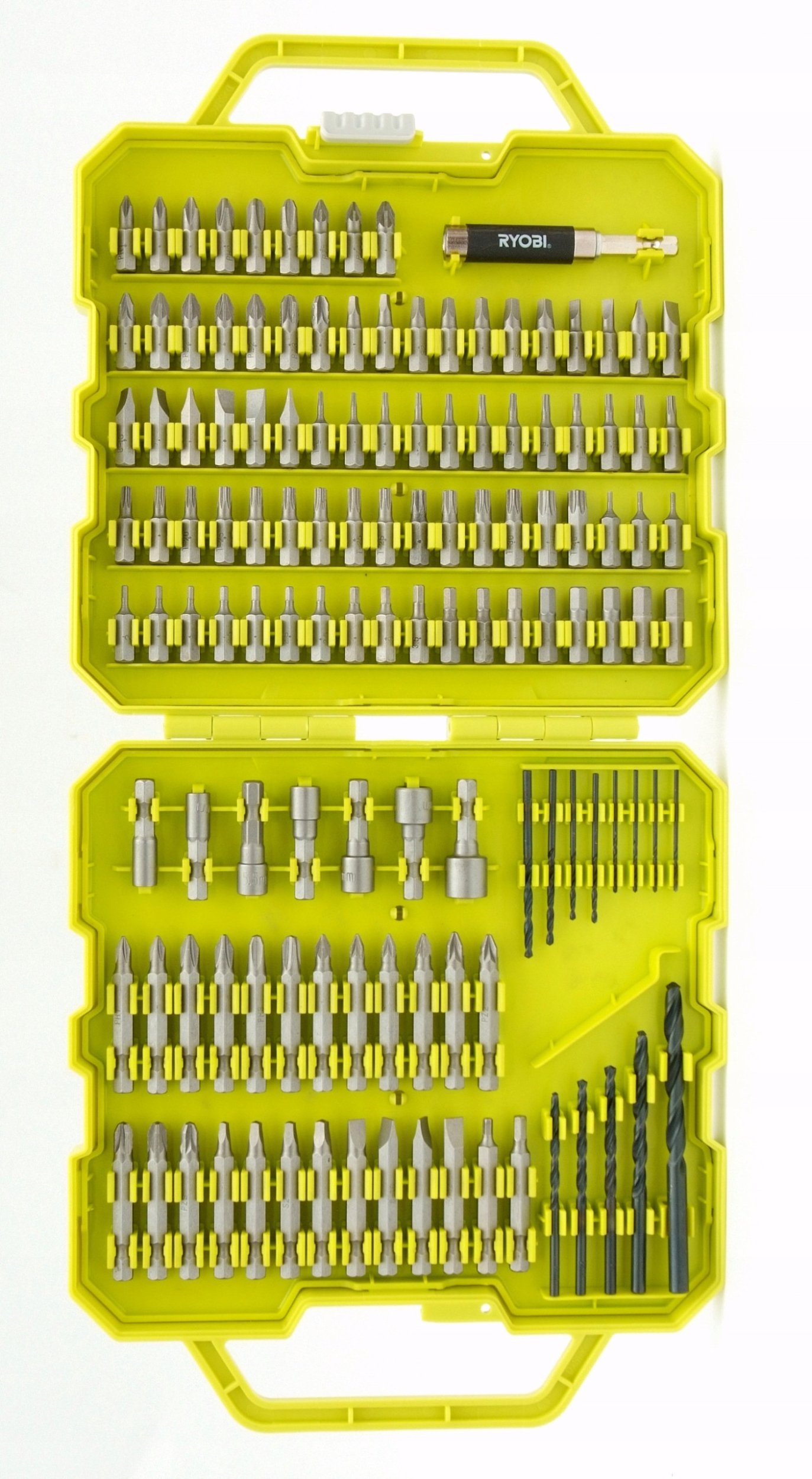 161116 RYOBI Zestaw bitów i wierteł
