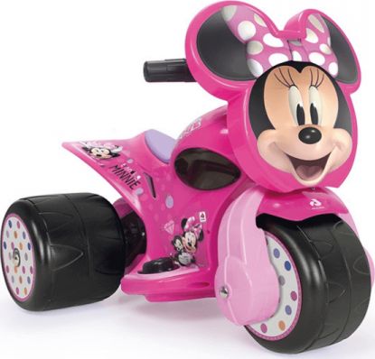 Injusa INJUSA Trzykołowiec Myszka Minnie Samurai 6V Jeździk dla Dzieci