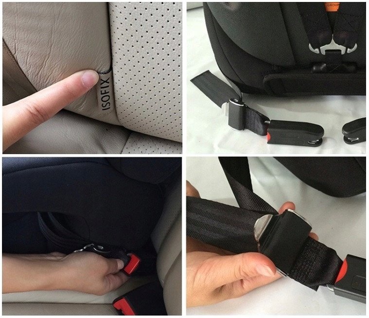UNIWERSALNY PAS MOCOWANIE ISOFIX BEZPIECZEŃSTWA