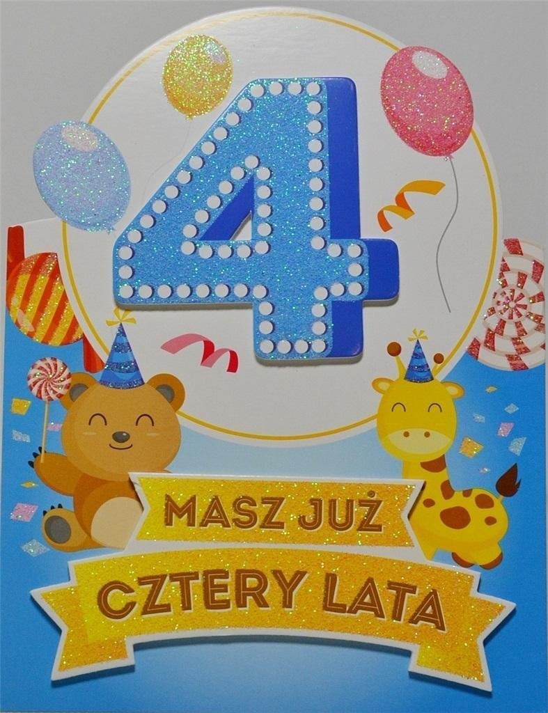 Yeku Karnet Urodziny 4