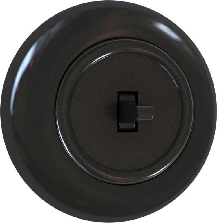 Electromalt Electromalt EX.one Włącznik pojedynczy ramka czerń