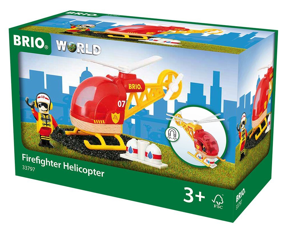 Brio Fire Engine Helicopter (33797)
