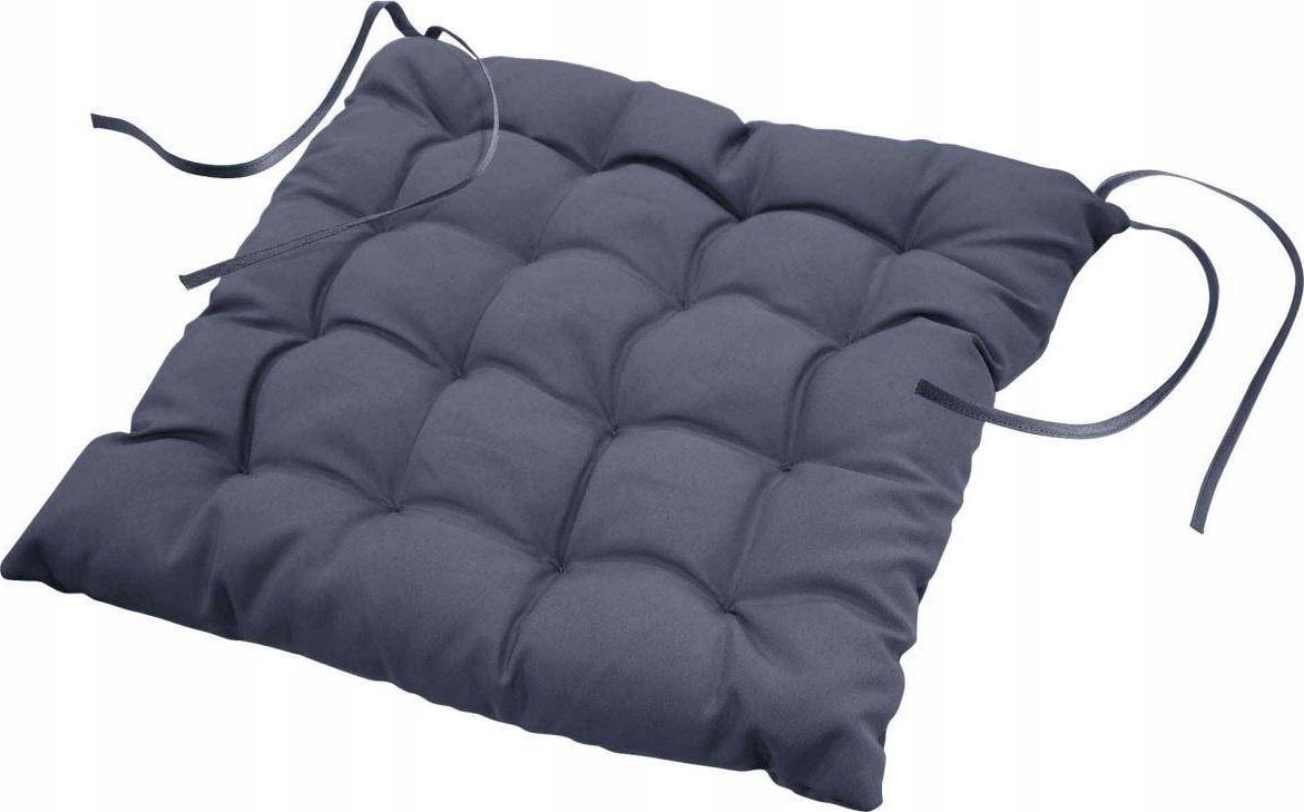 Douceur d`Interieur Poduszka na krzesło pikowana z wiązaniem ESSENTIEL, 40 x 40 cm