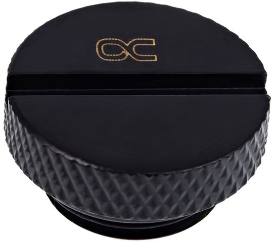 Alphacool Korek 1/4", czarny (17252)