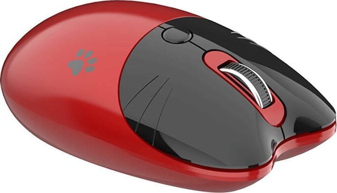 Mysz Mofii Bezprzewodowa mysz MOFII M3DM (czarno-czerwona)
