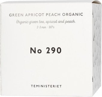 Teministeriet Herbata sypana - 290 Green Apricot Peach - opakowanie uzupełniające 100g
