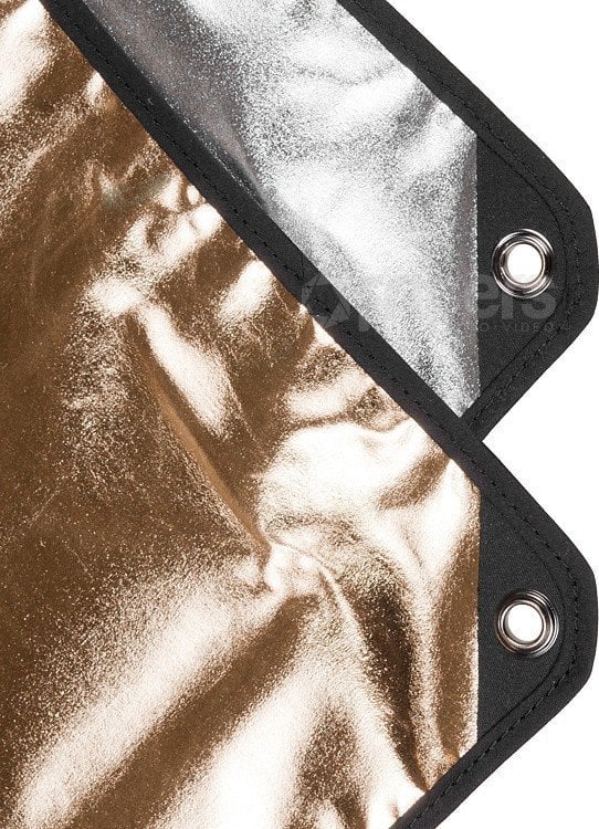 Aurora Płaszczyzna do paneli Aurora 2w1 100x220cm srebrno / złota