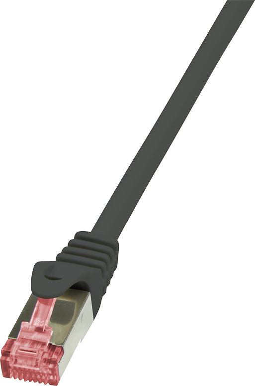 LogiLink CAT 6 Patchcord S/FTP PIMF Czarny 1M (CQ2033S)