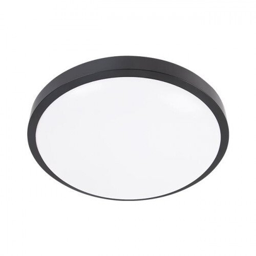 Plafon LED 18W czarny IP44