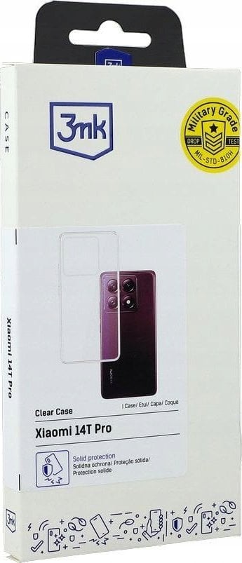 3MK Etui Clear Case do Xiaomi 14T Pro