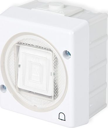 Karlik Senior przycisk dzwonek biały (WHS-4)