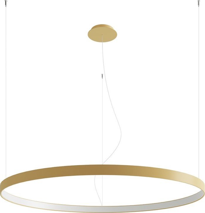 Lampa wisząca Sollux Lighting Żyrandol Rio 110 Złoty Led 3000K Led 70W Thoro Lighting