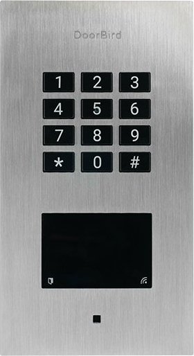 DoorBird DoorBird IP Zutrittskontrollsystem A1121 Unterputz, Edels. V2A