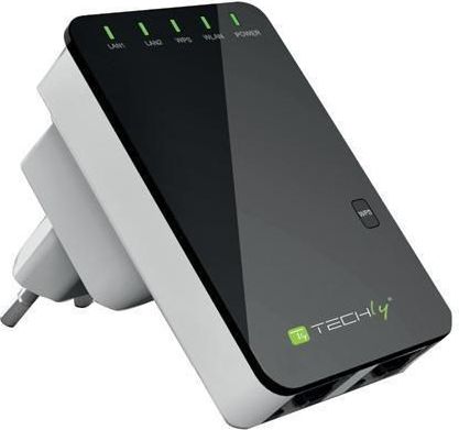 Access Point Techly 300N Wall Repeater2 (I-WL-REPEATER2)