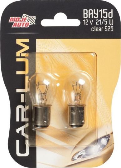 Moje Auto ŻARÓWKA BAY15D 12V 21/5W CLEAR (2PAK)