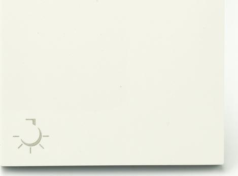 Efapel EFAPEL LOGUS90 KLAWISZ DO ŁĄCZNIKA ZWIERNEGO Z SYMBOLEM ŚWIATŁO BIAŁY 90607 TBR