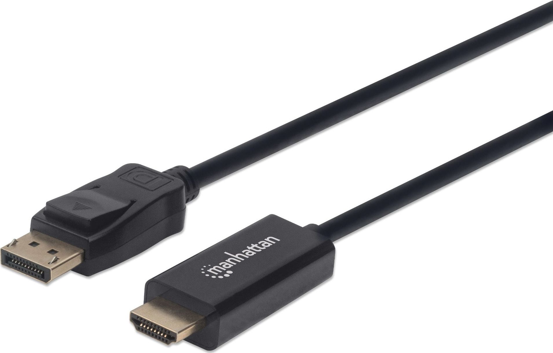 Kabel Manhattan DisplayPort - HDMI 1.8m czarny (152679)
