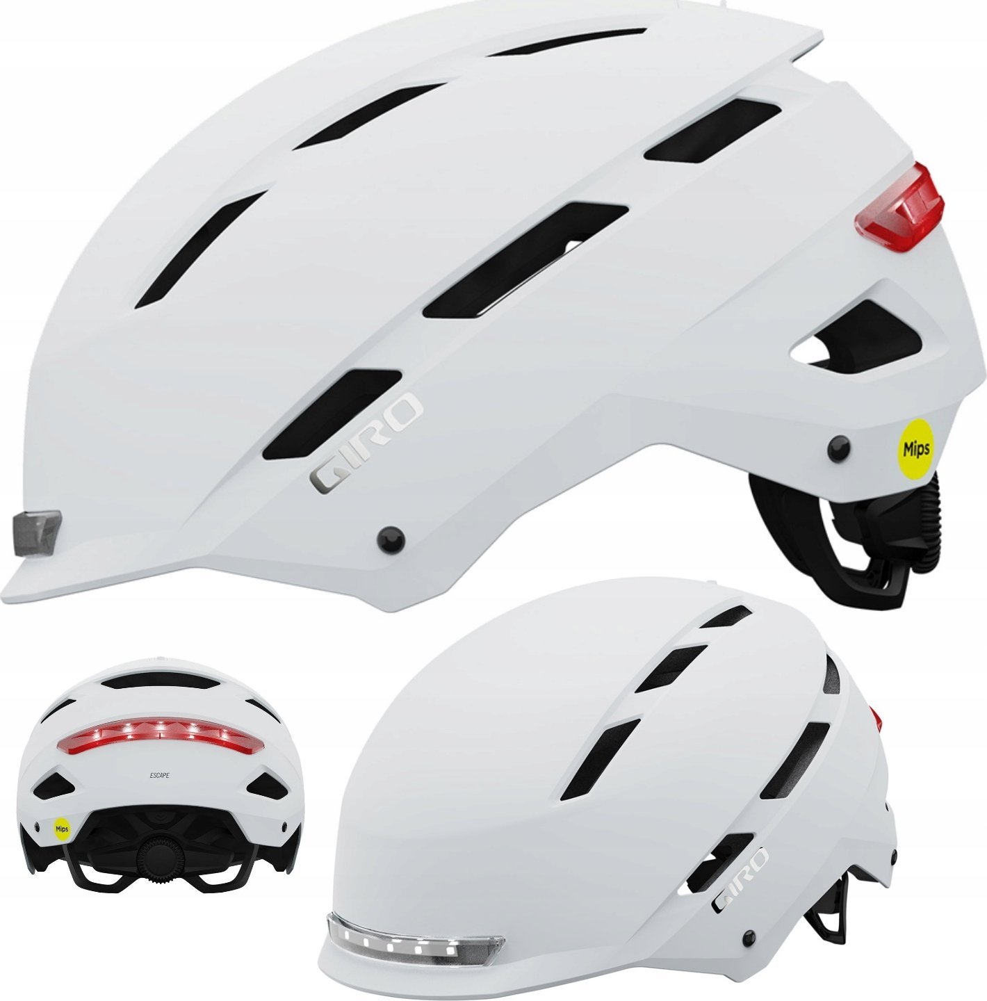 Giro Kask miejski GIRO ESCAPE MIPS INTEGRATED matte chalk roz. S (51-55 cm) (NEW)