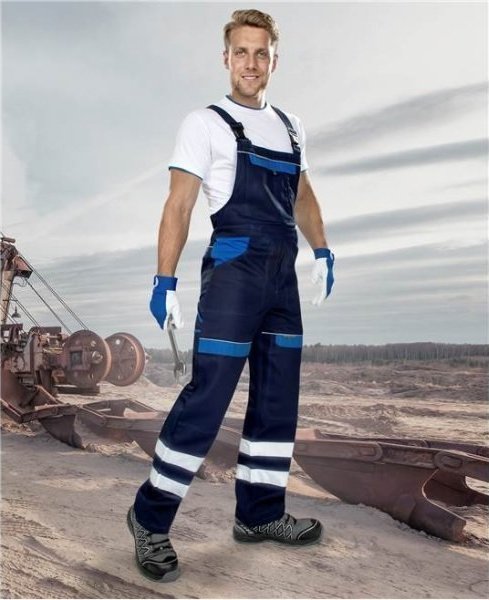 Ardon OGRODNICZKI Z PASAMI ODBLASKOWYMI Ardon - COOL TREND 6 kieszeni, pasy i wypustki odblaskowe, - czarny 56