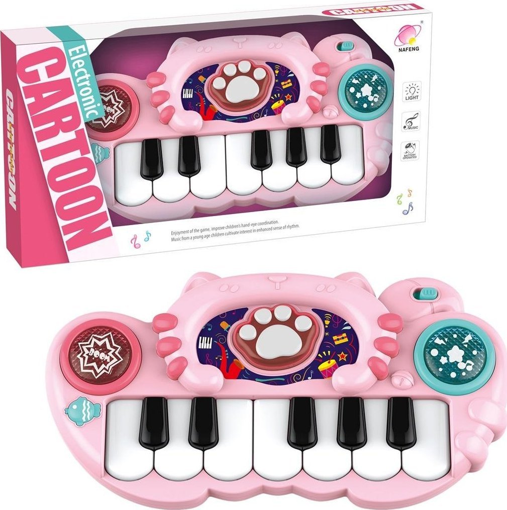 Trifox Pianinko kotek różowe A-1623 81814