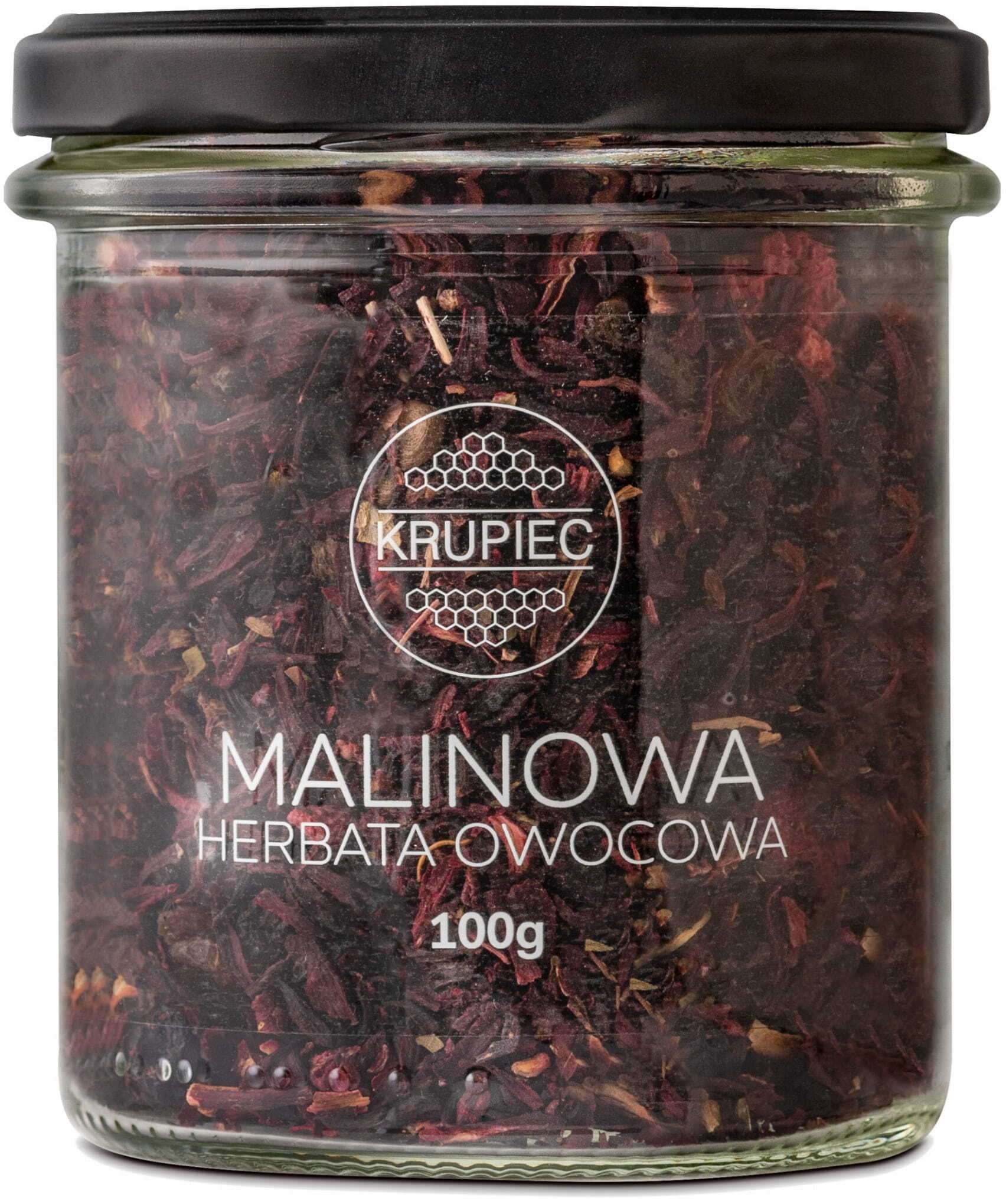 Krupiec Herbata owocowa Malinowa 100g