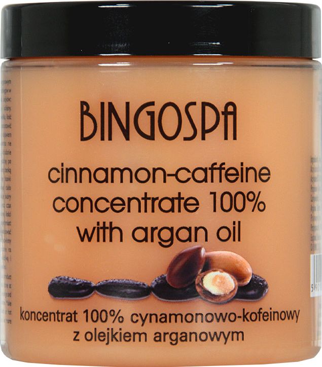 BingoSpa Koncentrat 100% cynamonowo-kofeinowy z olejkiem arganowym BingoSpa