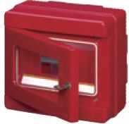 Elettrocanali Przycisk ppoż. - obudowa 1x8 200x180x100 czerwony (EC64008)
