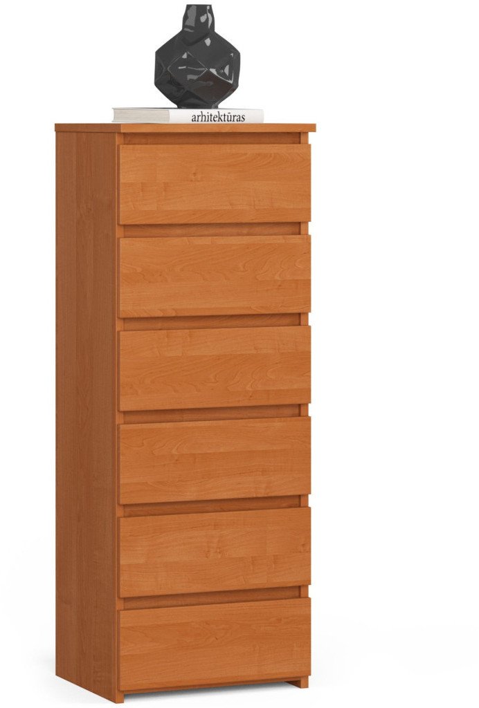 Fabryka Mebli Akord Komoda CL6 40 cm 6 szuflad - olcha
