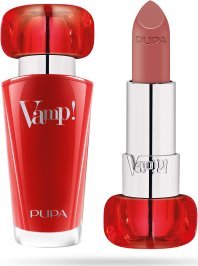 Pupa Pupa, Vamp!, Paraben-Free, Volume, Cream Lipstick, 107, Rosewood, 3.5 g For Women