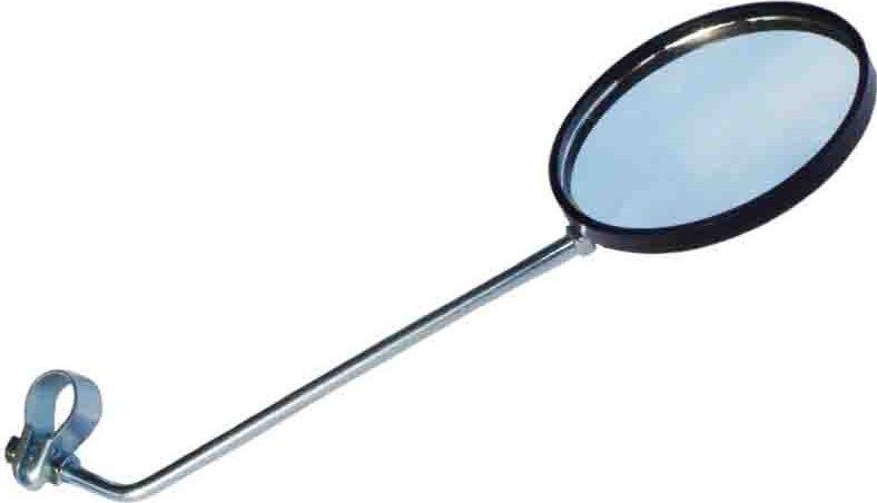 MotoMer Lusterko okrągłe (120) uniwersalne ocynkowana nóżka - pręt