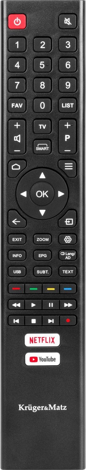 Pilot RTV Kruger&Matz Pilot do telewizora Kruger&Matz - modele S5 i S6