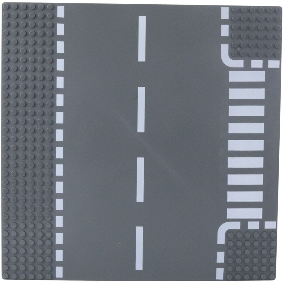 Płyta Plansza Konstrukcyjna Do Klocków Droga Z Przejściem 26x26 cm