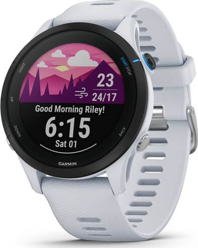 Zegarek sportowy Garmin Forerunner 255 Music Biały (010-02641-31)