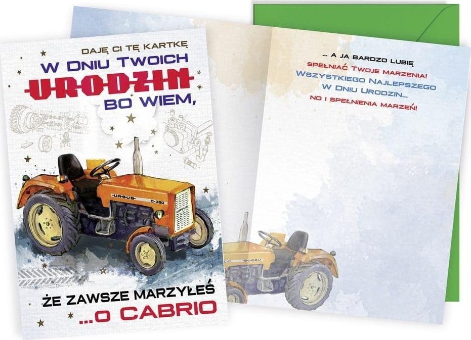 KUKARTKA Karnet V Urodziny